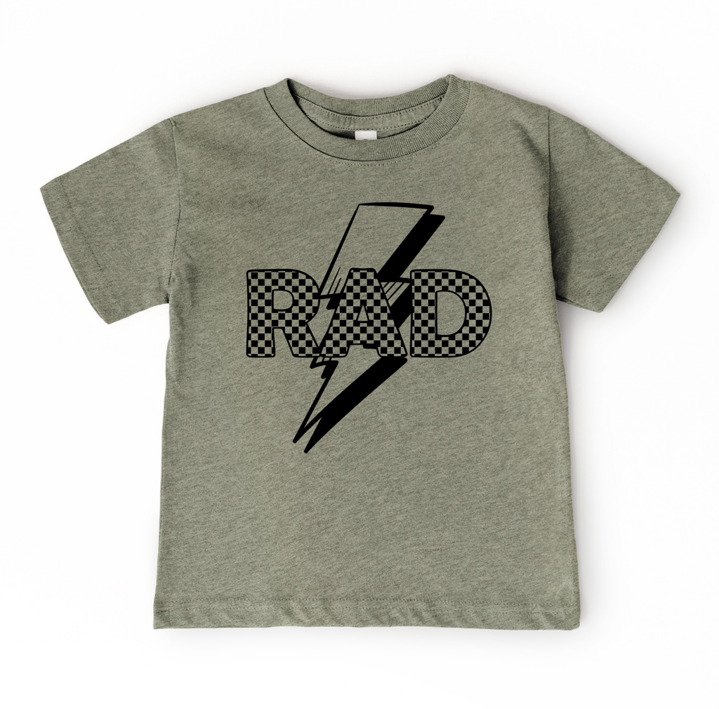 Rad | Boys Checkered Tee