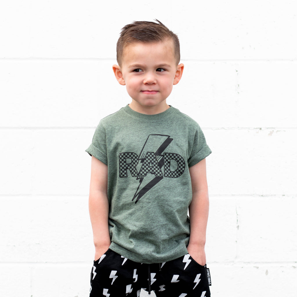 Rad | Boys Checkered Tee