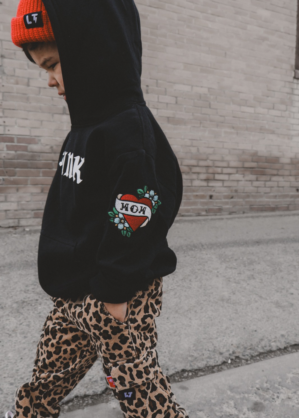 Leopard Cord Cargos