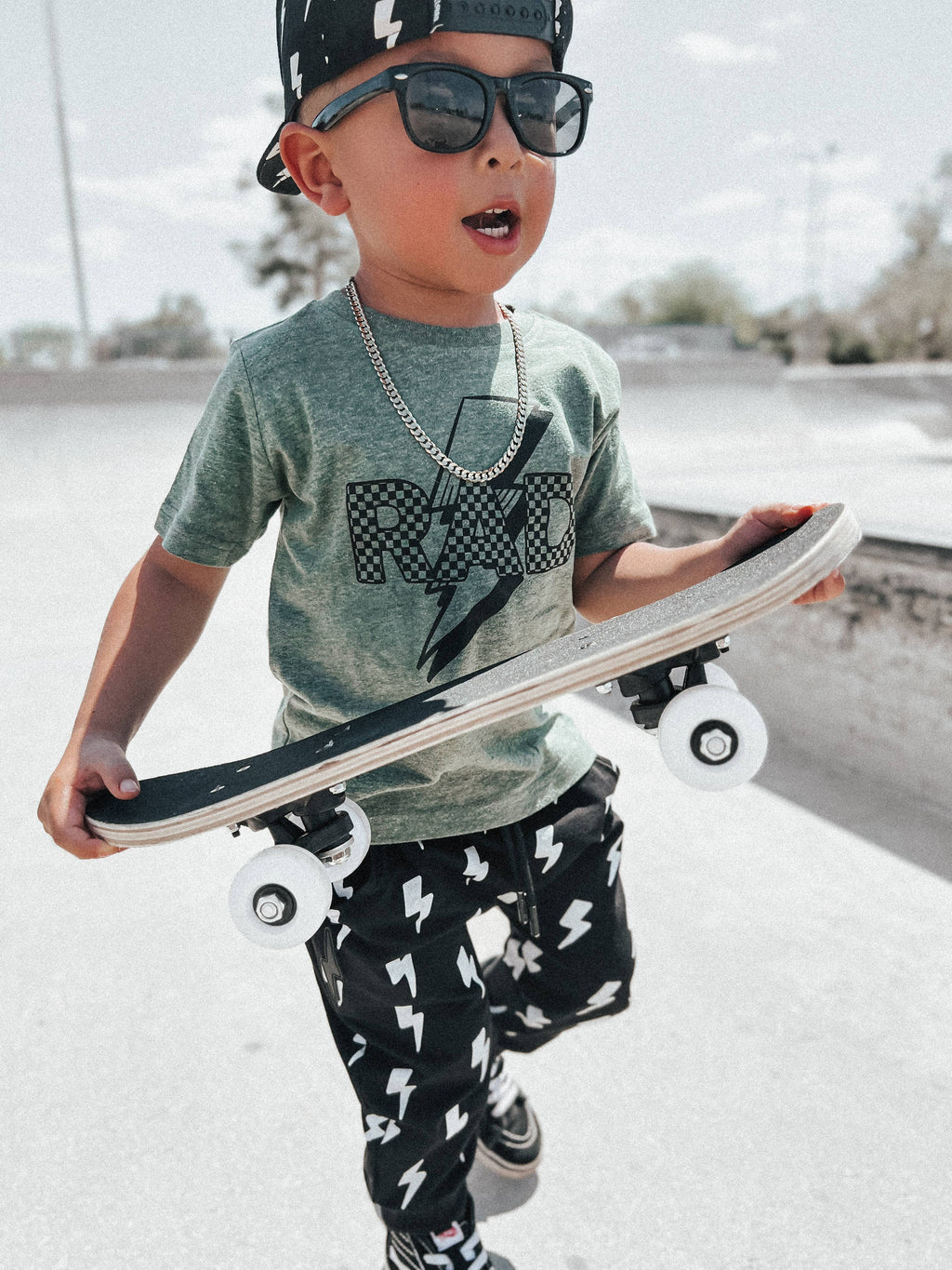 Rad | Boys Checkered Tee