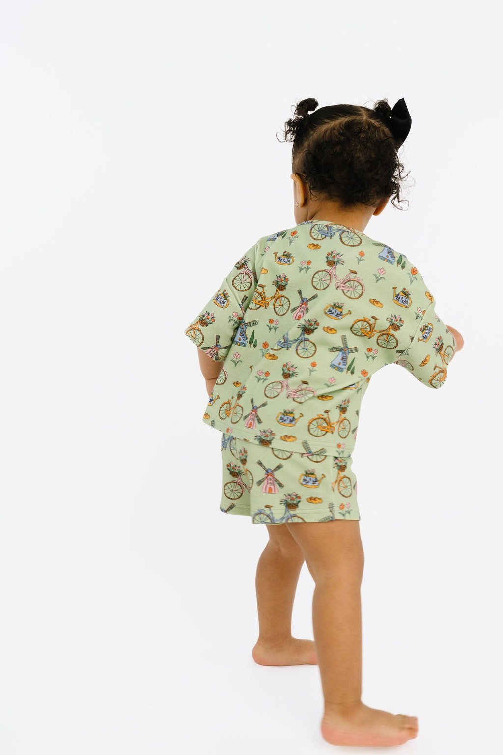 Bikes & Blooms Slouchy Set