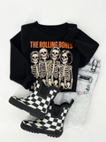 Rolling Bones | Kids Fall + Halloween Sweatshirt