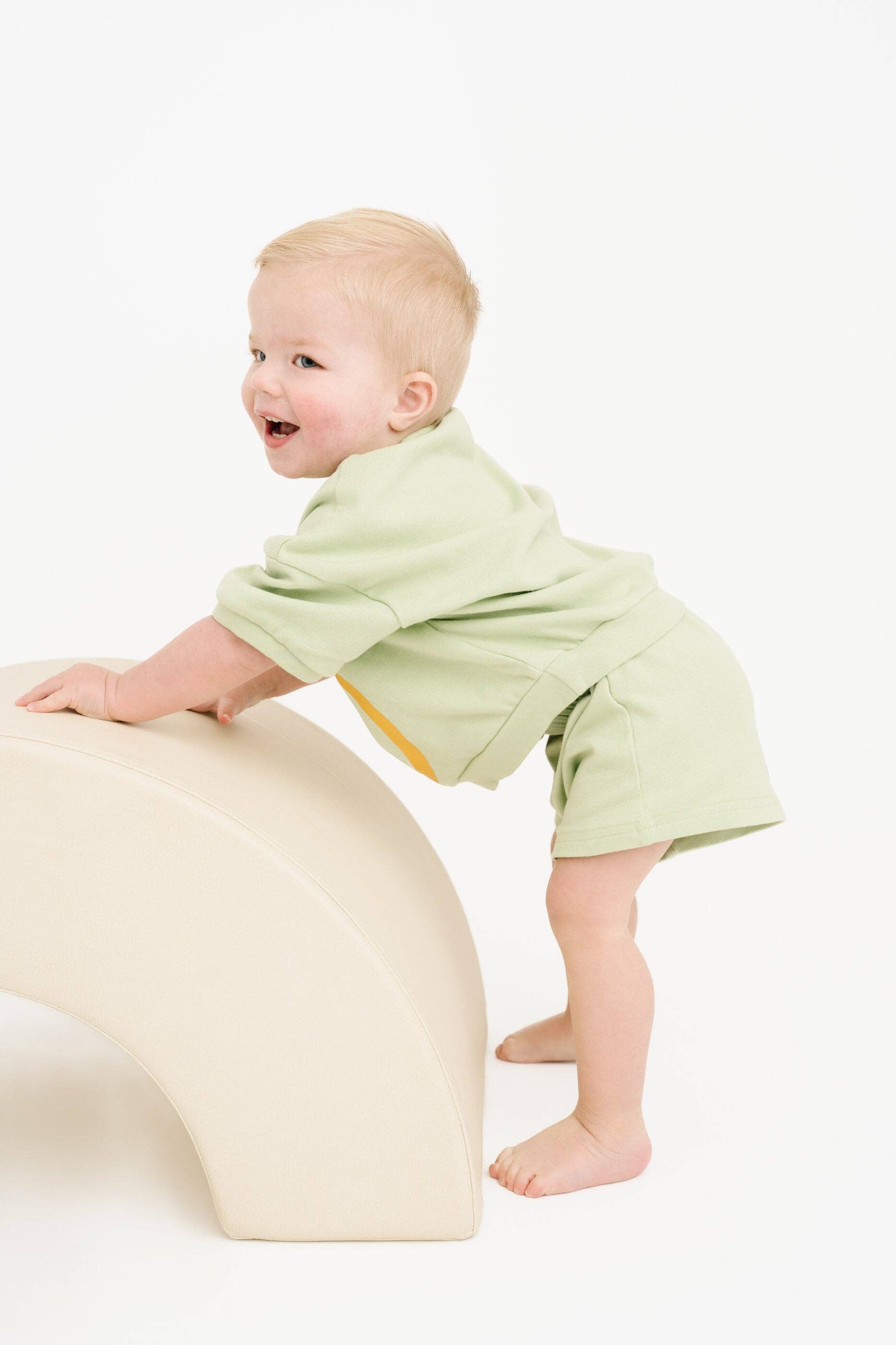 Honeydew Short Sleeve Smiley Set