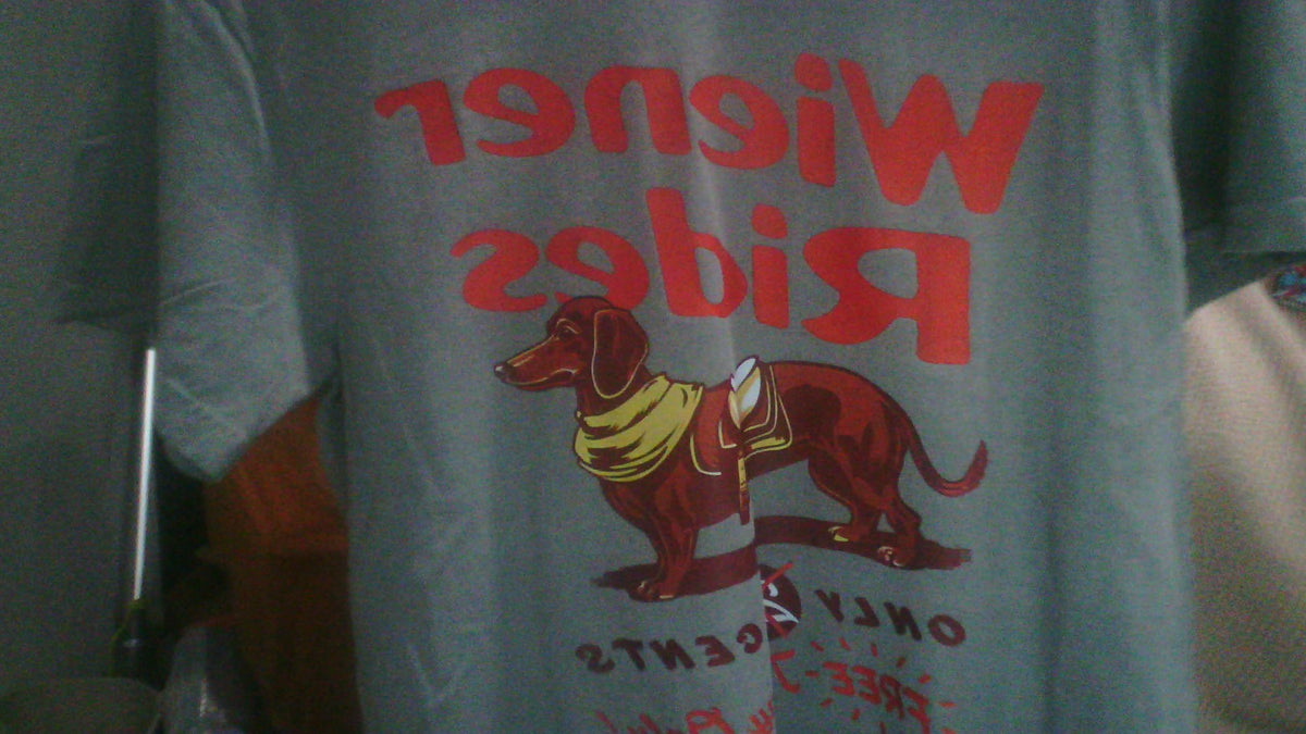Short Sleeve Tshirt Wiener Rides