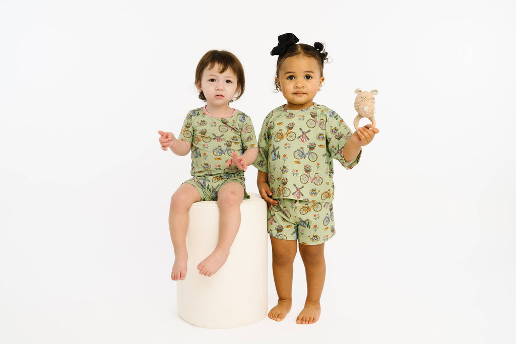 Bikes & Blooms Slouchy Set