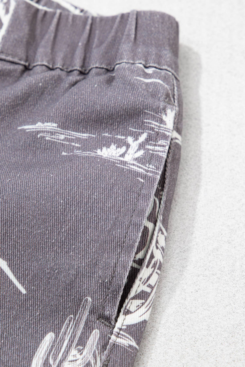 66 Western Wild West Riding Vintage Printed Shift Jeans