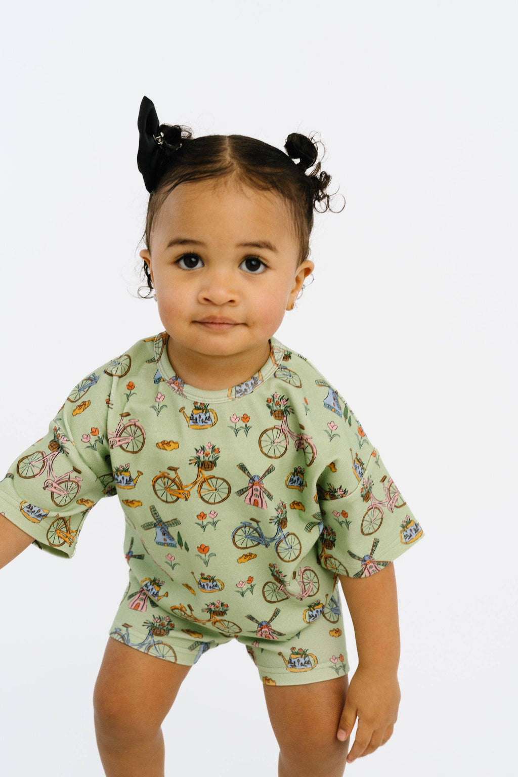 Bikes & Blooms Slouchy Set