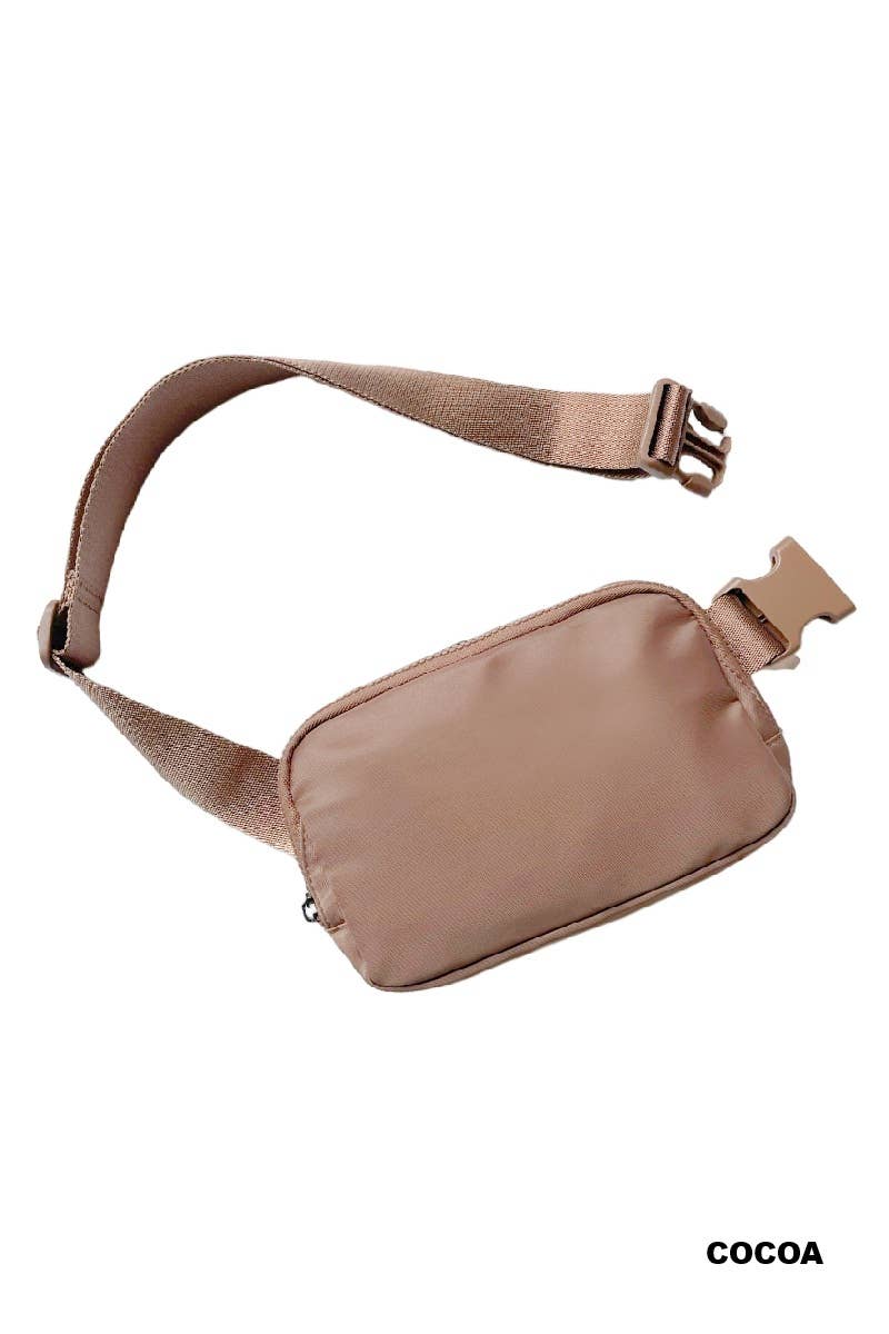 `Crossbody Belt Bag Fanny pack Zenana Consgt.